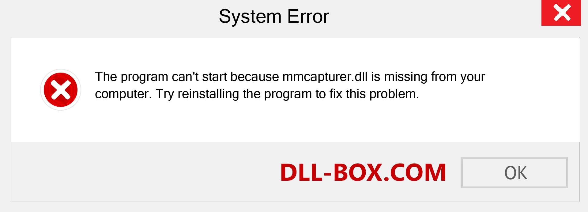  mmcapturer.dll file is missing?. Download for Windows 7, 8, 10 - Fix  mmcapturer dll Missing Error on Windows, photos, images